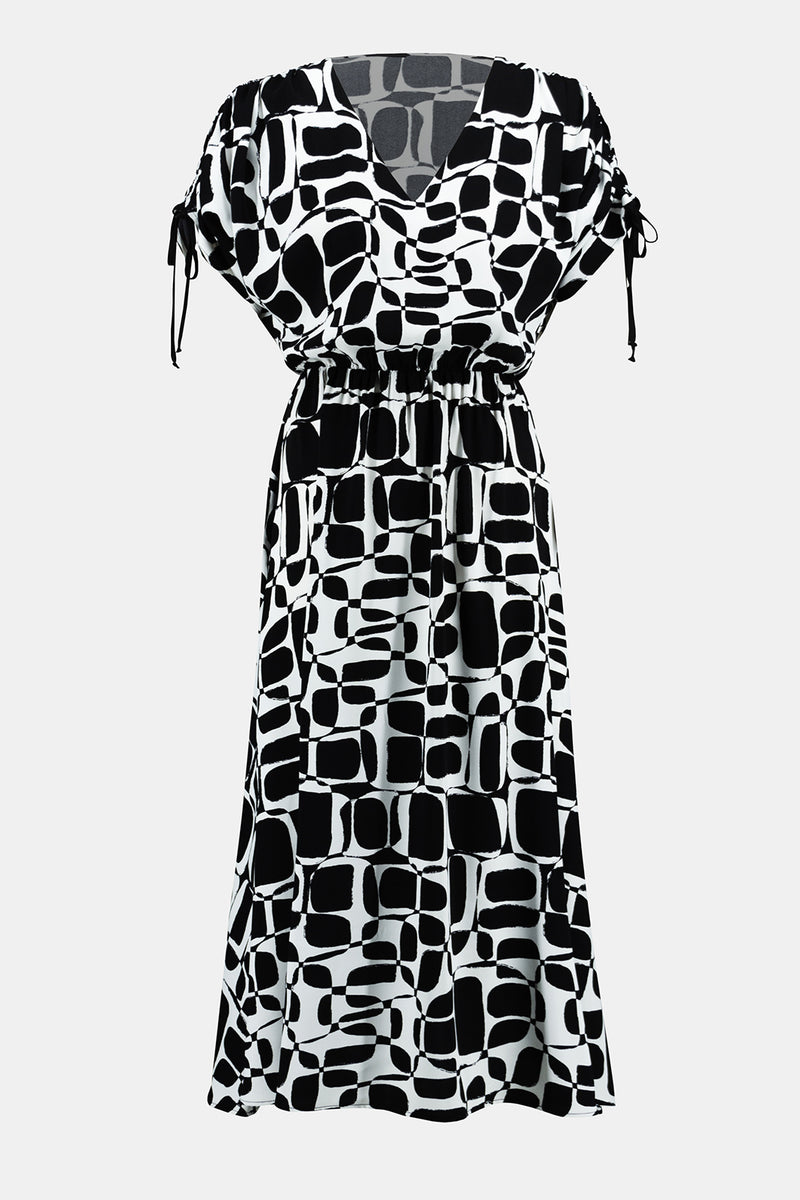 Joseph Ribkoff Drawstring Style Dress