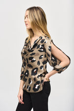 Joseph Ribkoff Cowl Neck Blouse