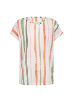Soyaconcept Short Sleeved Striped T-Shirt