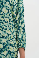 InWear Long Leopard Floral Dress