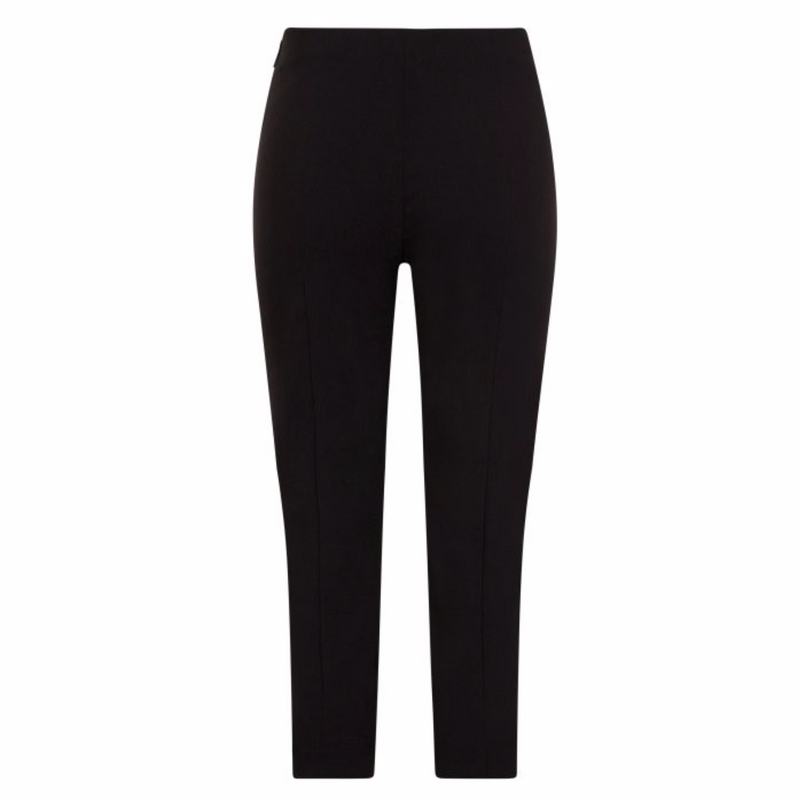 Robell Marie Cropped Black Trousers