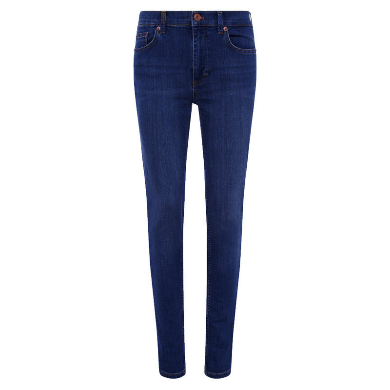 French Connection Recycled-cotton Skinny Jean Rinse